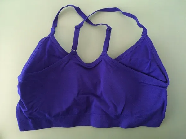 Blue Sports Bra - Image 2