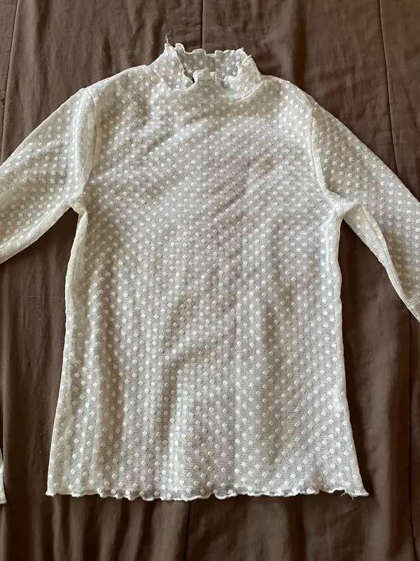 Ambiance Blouse White Apparel - Image 5