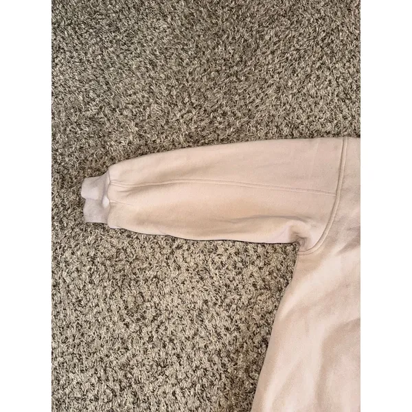 Women's‎ Beige V Neck Sweatshirt Size Small - Image 7