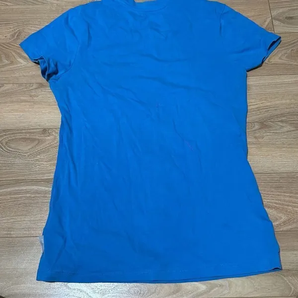 Women’s‎ Nike dri fit blue top size medium - Image 5