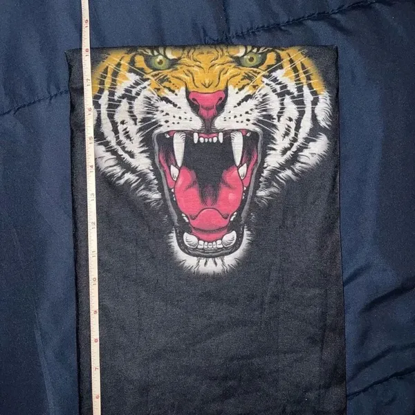 Tiger neck gaiter neck warmer Black - Image 2
