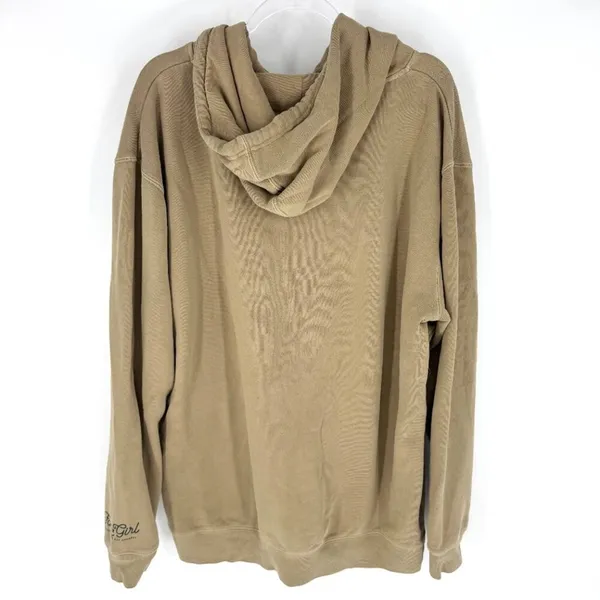 Fan‎ Girls Minnesota Hockey Hoodie Tan Size XL - Image 5