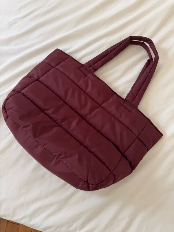 Slipts 59 Red Burgandy Workout Bag Tote - Image 2