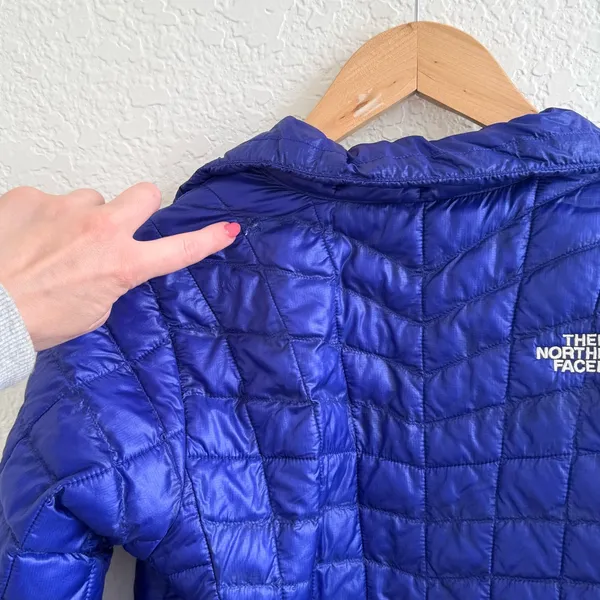 The North Face Thermoball Insulated Puff Women's Blue Jacket Size XS - Image 9