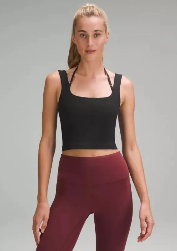 Lululemon Align Removable Strap Tank Top-Black- Size 8 - Image 2