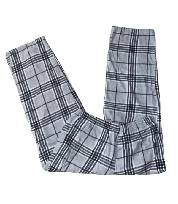 Nautica Sleepwear Neutral Plaid Loungewear Pajama Pants Size Small - Image 3