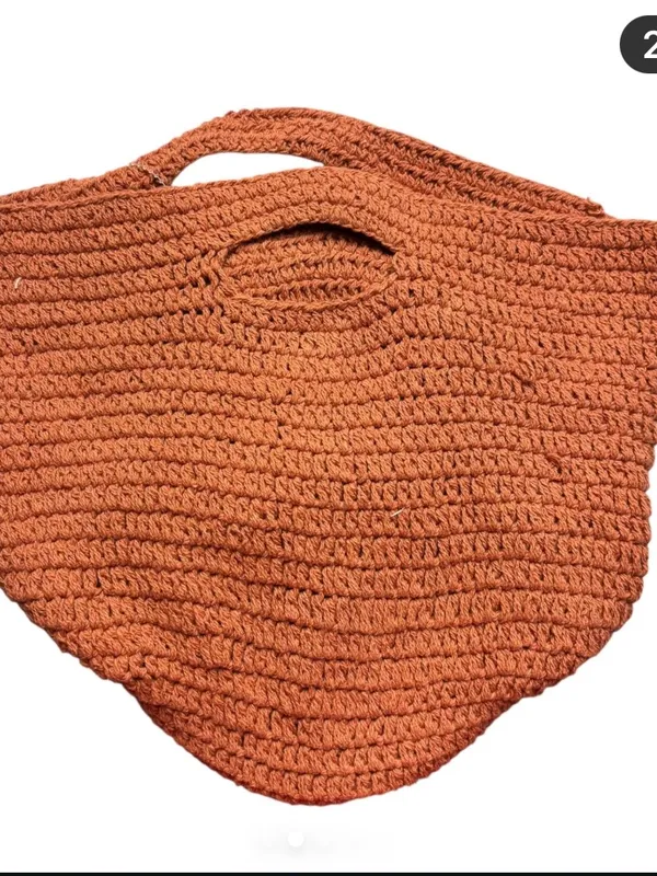 New free people CALI CROCHET CLUTCH BAG $88 spring boho casual woven summer - Image 5