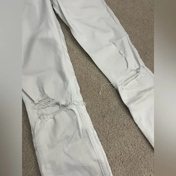 American Eagle White  jeans long - Image 2
