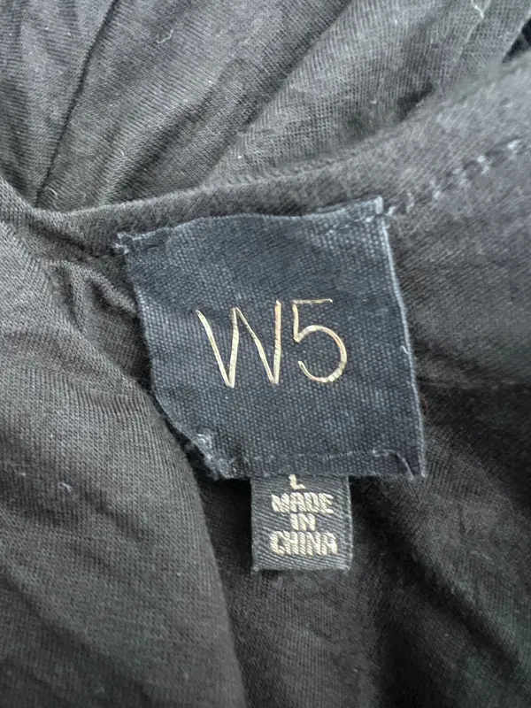 W5 black V-Neck sleeveless top with beaded - Image 5