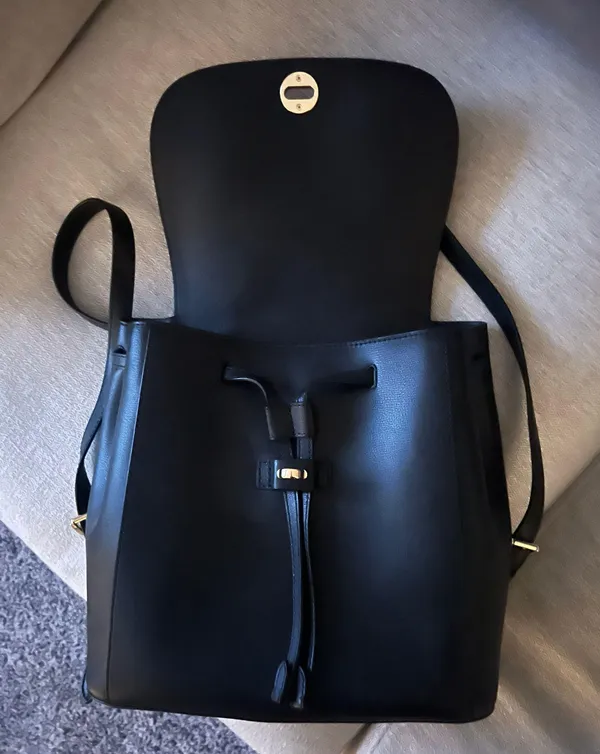 Michael Kors Leather Backpack Purse - Image 3