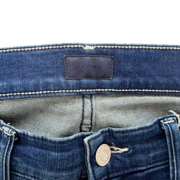 Mother Denim The Outsider Crop Fast Times Dark Blue Size 29 High Rise Bootcut - Image 4
