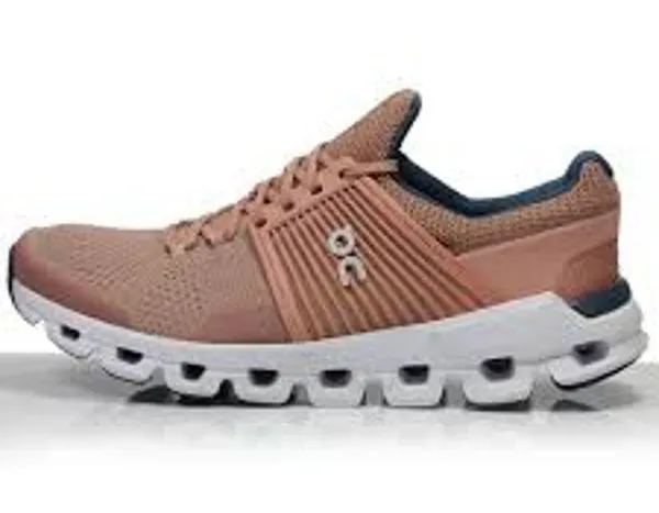On Cloudswift Running Shoes Lace Up Low Top Lightweight Athletic Blush Pink 7 - Image 2