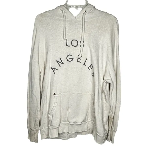 Wildfox‎ Los Angeles Distressed Hoody Shirt - Image 2
