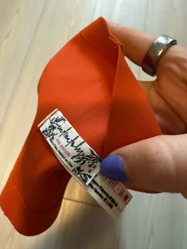 Free People Rust Orange Bandeau Bralette Top - Image 3