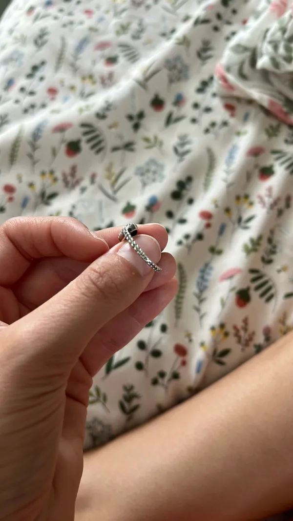 Pear-Shaped Pandora Diamond Ring - Image 5