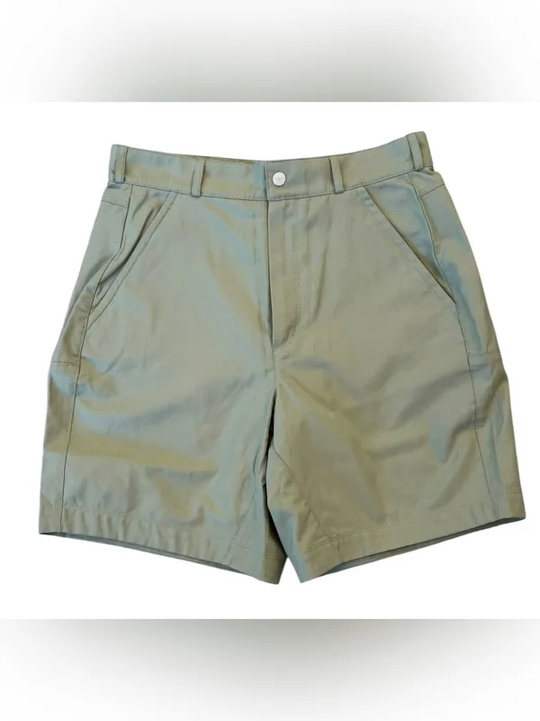 Icebreaker Hike Shorts Women’s 28 Lichen Green Merino Wool Cotton Outdoor NEW - Image 4