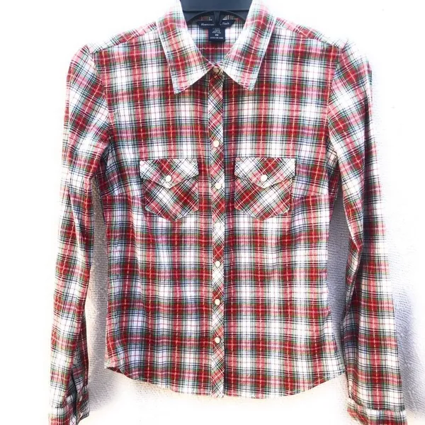 Abercrombie‎ & Fitch Western Shirt - Image 6