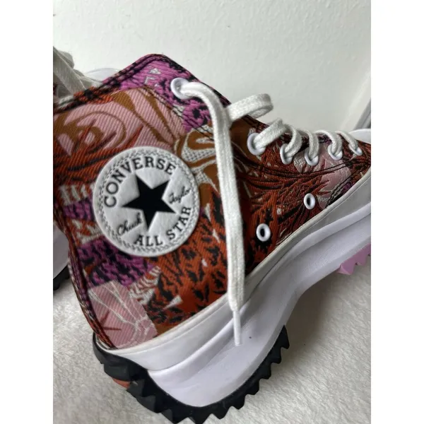 CONVERSE Run Star Hike Tropical Florals Jungle Shoes Boots 5.5M/7W Unisex - Image 7