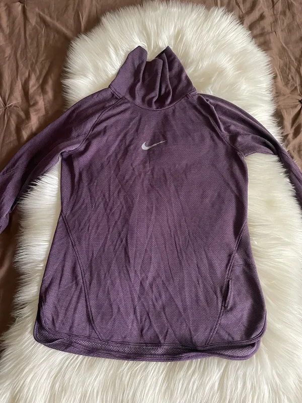 Nike Women's Aeroreact Long Sleeve Training Top Atomic Purple - Image 3