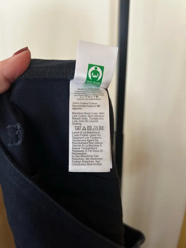 J. Crew Cotton Camp Pants Chino Straight Leg‎ Utility Navy Blue Plus Size 20 - Image 6