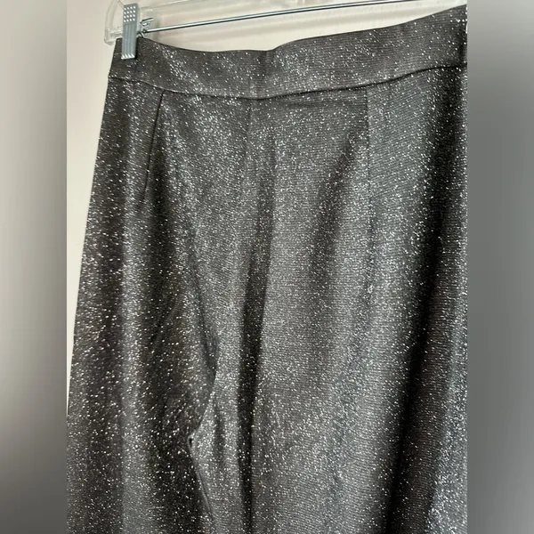 SLA The Label Glitter Santorini Wide Leg Trouser Pants Size XS Party Event Night - Image 4