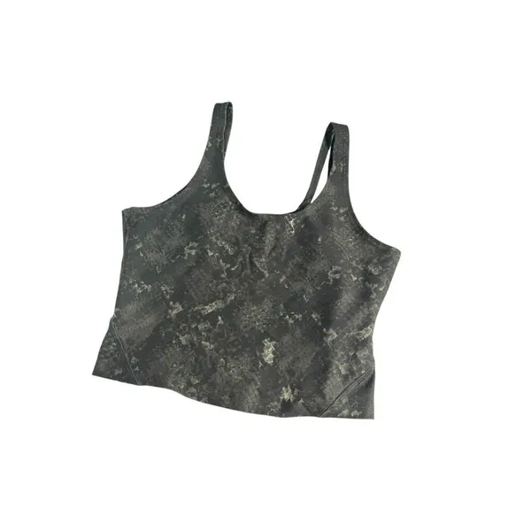JESSICA SIMPSON Women's M activewear top Black Snack‎ Skin Cropped - Image 2