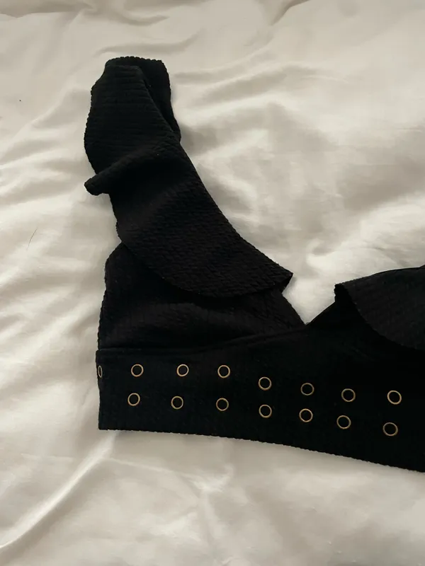 Black swimsuit/ festival outfit - Image 3