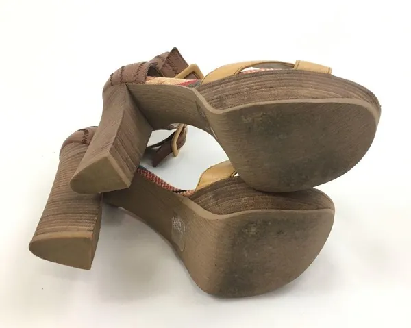 Levity Chunky Heels Platform Sandals 8.5 - Image 7