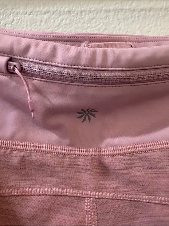 ATHLETA Run With It Textured 3.5”‎ Short Pink Size x-Large - Image 8