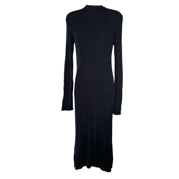 Free People Date Night Cardi Sz S‎ Black Sweater Dress - Image 3