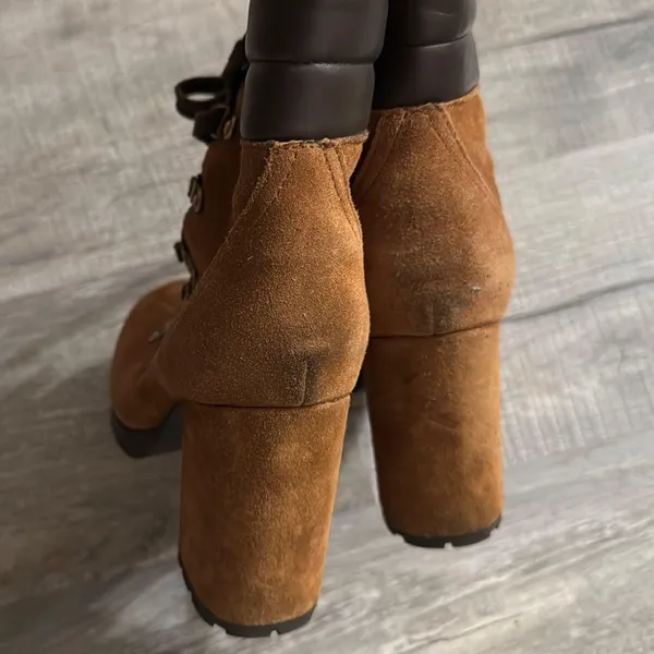 Circus by Sam Edelman Brown Suede Ankle Boots - Image 2