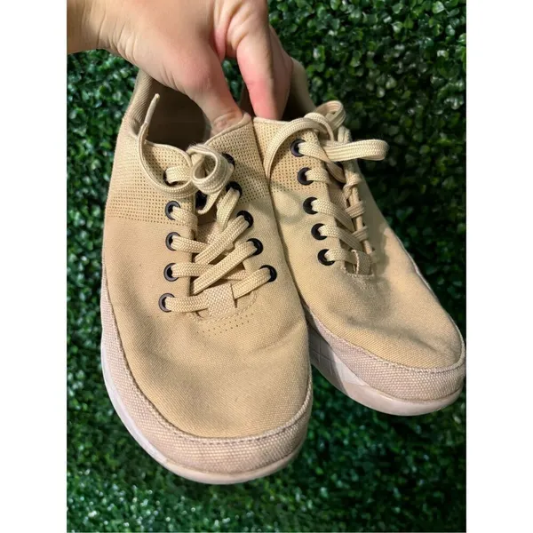 NOBULL Shoes Womens 8.5 Mens 7 Beige Trainer CrossFit Sneakers - Image 2