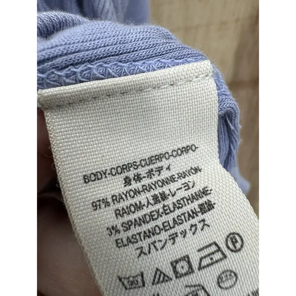 We The Free Scarlett Lavender Ribbed Tank Top Size Large - Image 9