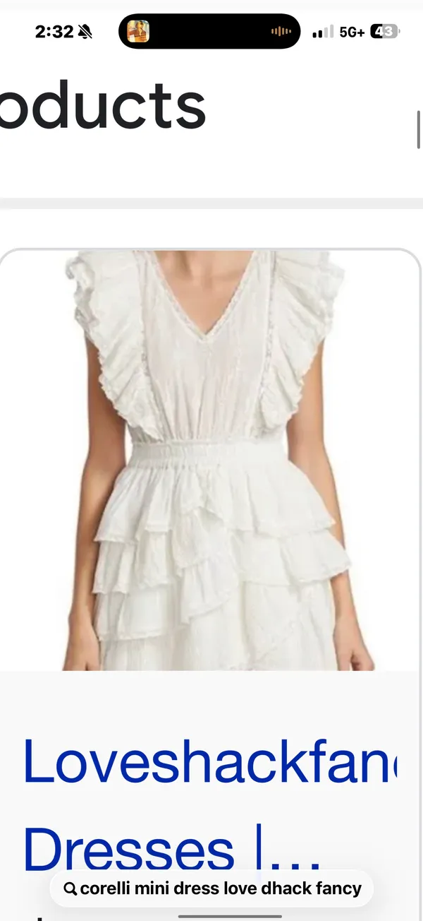 love shack mini dress Size M - Image 2