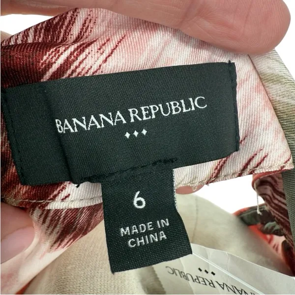 NWT Banana Republic Silky Twill Sleeveless Halter Midi Dress Size 6‎ Feminine - Image 2