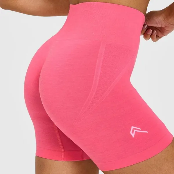 Oner Active “Peony” Pink Effortless Seamless Shorts - Image 3