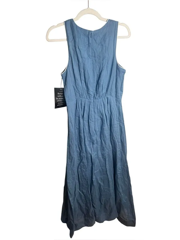 Tuckernuck Provincial Blue Leonie Dress *no belt NWT S - Image 3