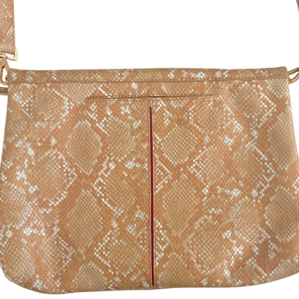 Like New Hammitt Leather VIP Convertible Bag Large Snakeskin Retail $475.00 - Image 3