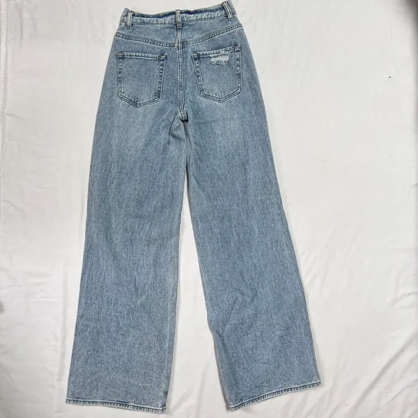 High Waisted Baggy Jeans - Image 5