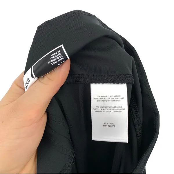 LOLË Eliana Ultra High-Waisted Flared Yoga Pants Black M - Image 7