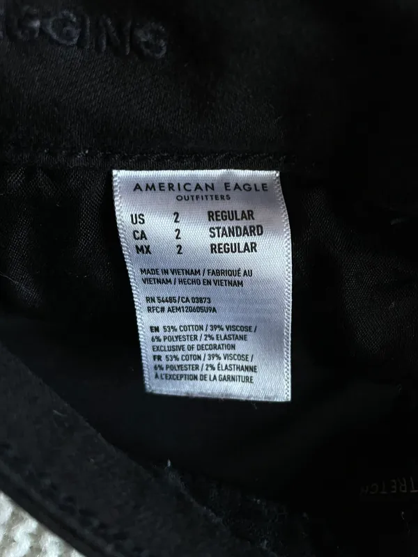 Outfitters Black Ripped Jeans - Image 3