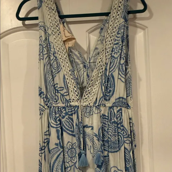 Z&L nwt‎ jade jungle maxi dress large - Image 6