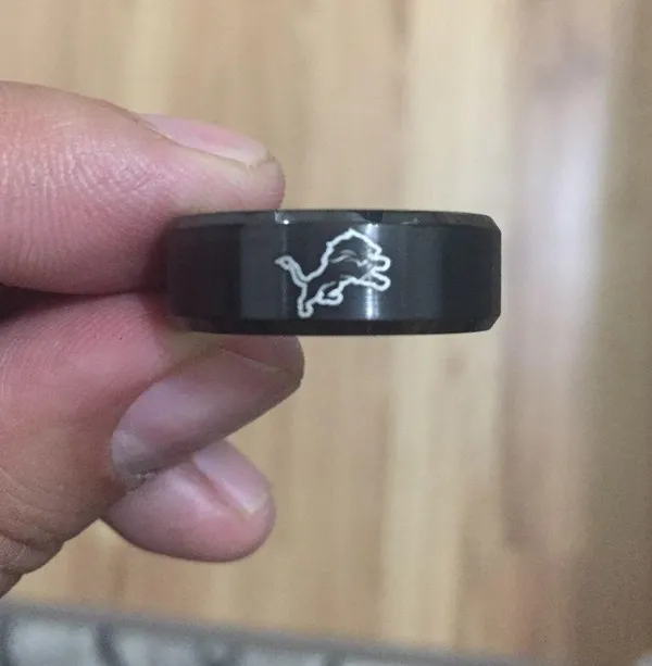 Detroit Lions Black Ring - Image 4