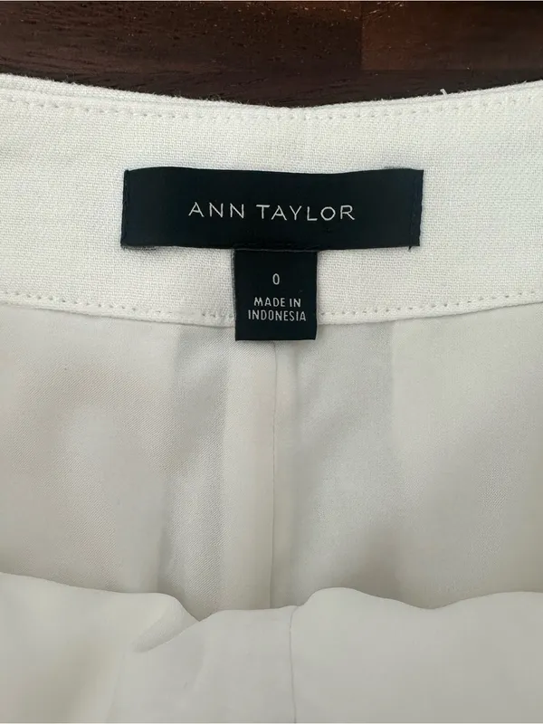 Ann Taylor Sailor Cropped Wide Leg Pants - Image 5