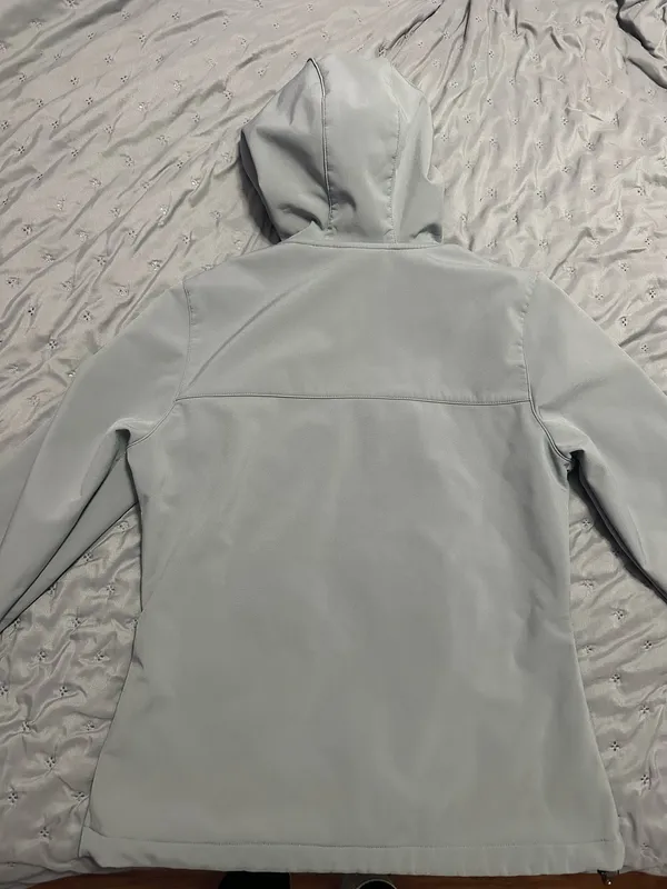 New Balance Grey Zip Up Fleece Lined Jacket - Image 2