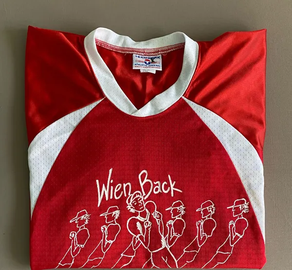 Retro Vintage Collegiate Football Jersey - Image 2