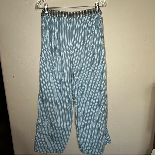 Urban Outfitters Out From Under Blue Striped‎ Plaid Avril PJ Boxer Pants - Image 10