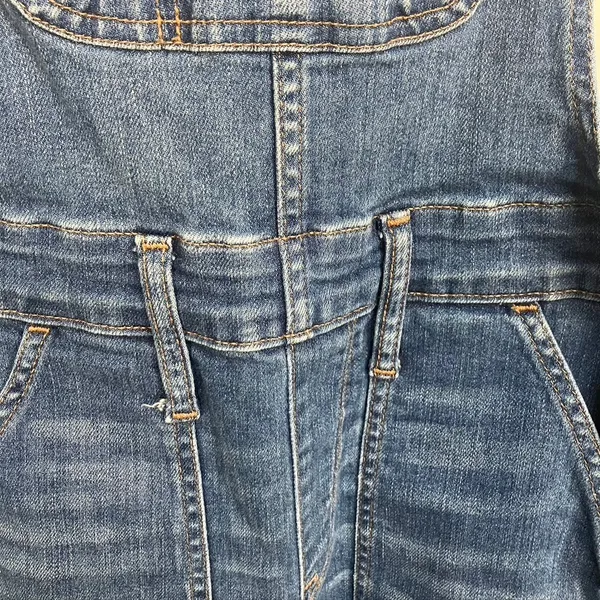 Madewell Denim Overalls‎ Women's Size S Light Wash Stretch Skinny Jeans - Image 3