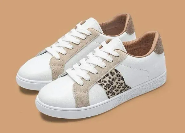 White Sneakers Size 6.5 - Image 2