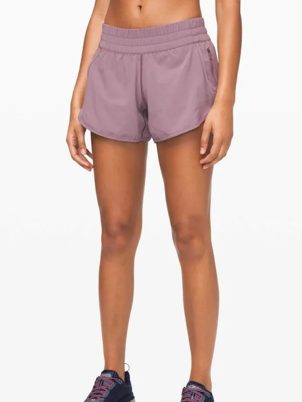 LULULEMON Tracker Shorts Smoked Mulberry Purple 8 Athletic - Image 3